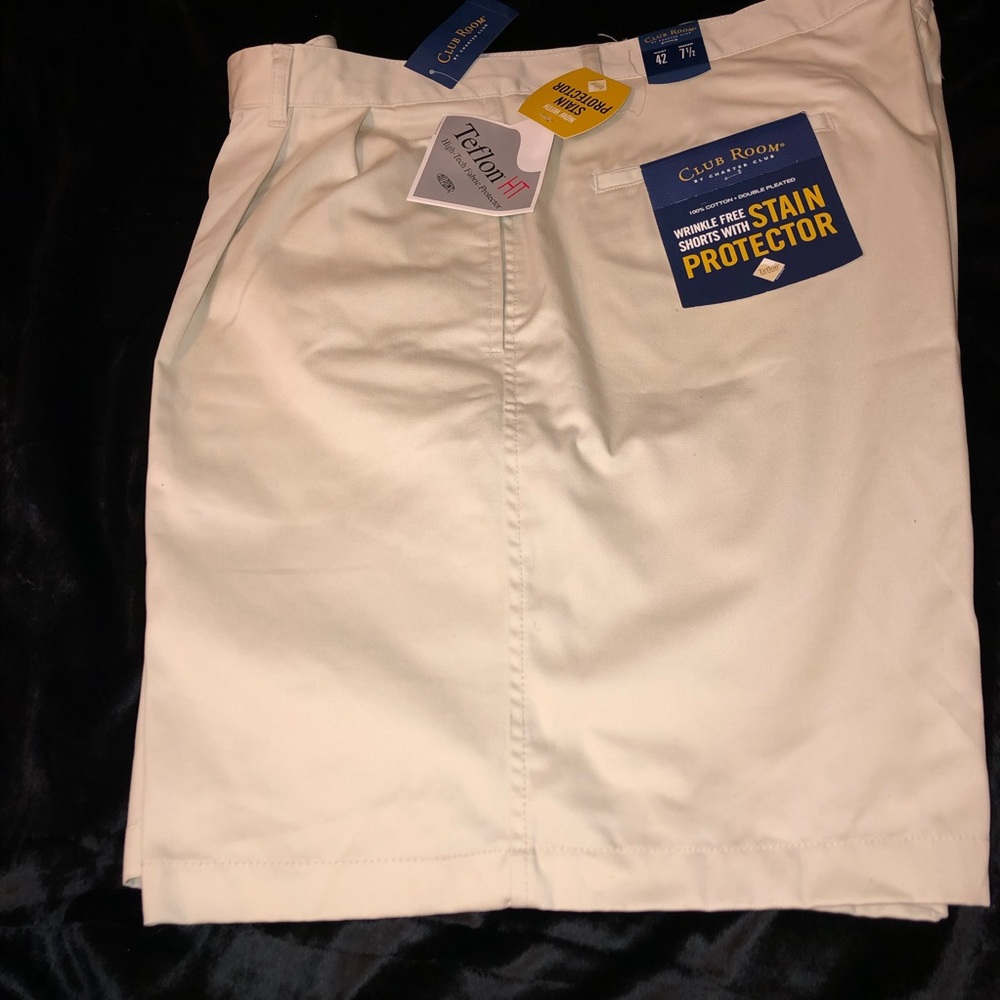 Club Room wrinkle free Shorts - Picture 1 of 5